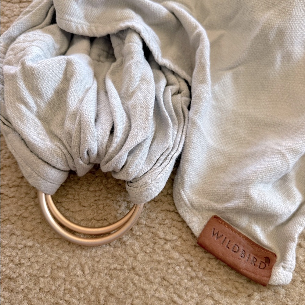 WildBird Soft Light Gray Ring Sling
